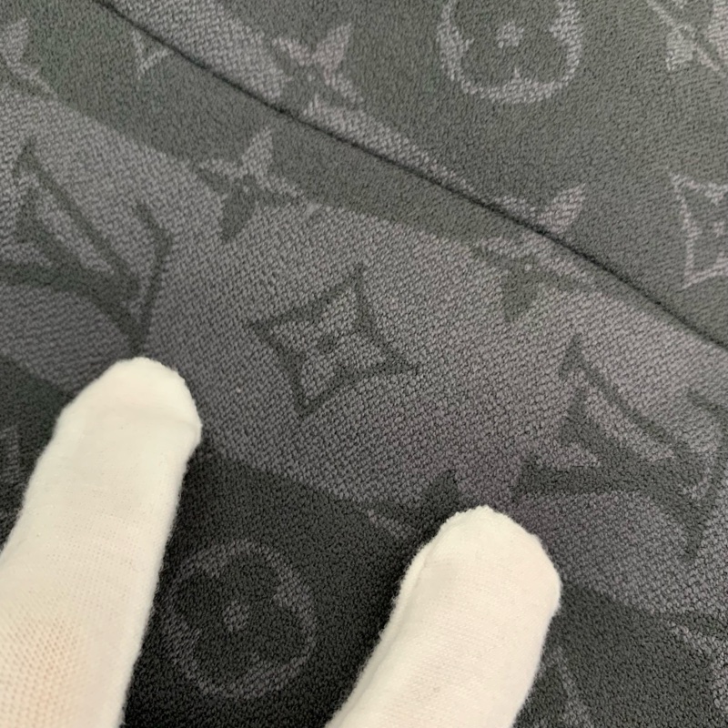 Louis Vuitton 深灰色logo老花满印绵羊毛西装外套 52 L码 带尘袋-7