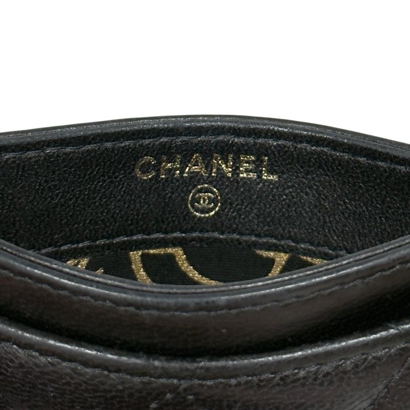 CHANEL CC *限定塗鴉內裡* 卡包-18
