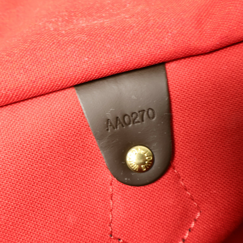 LOUIS VUITTON Damier Speedy Bandouliere 35手挽肩背兩用袋-7
