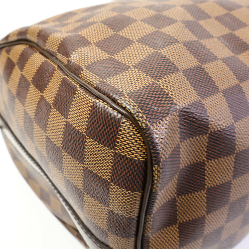 LOUIS VUITTON Damier Speedy Bandouliere 35手挽肩背兩用袋-10