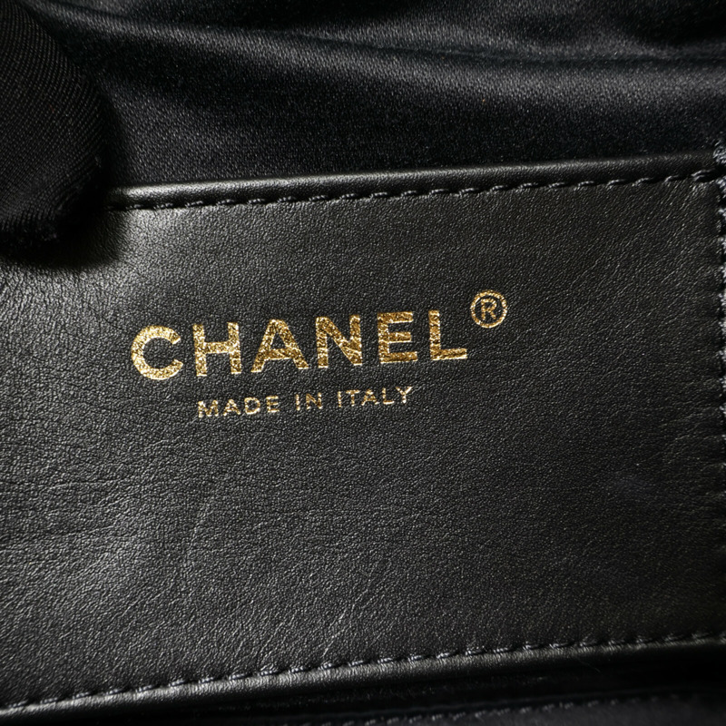 CHANEL 牛皮皮革Hobo肩背袋-5