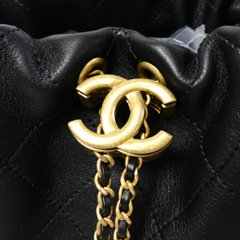 CHANEL 牛皮皮革Hobo肩背袋-6