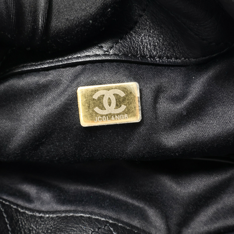 CHANEL 牛皮皮革Hobo肩背袋-7