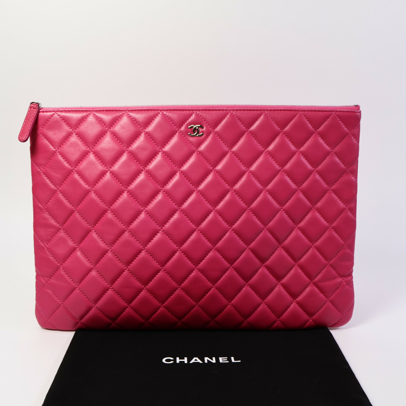 CHANEL 羊皮皮革Clutch手拿包-8