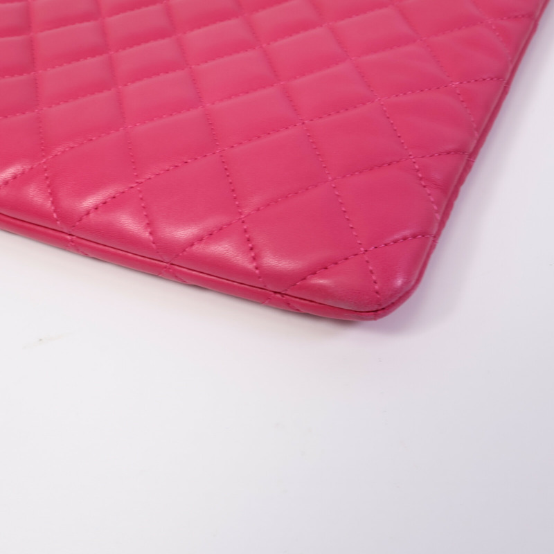 CHANEL 羊皮皮革Clutch手拿包-11