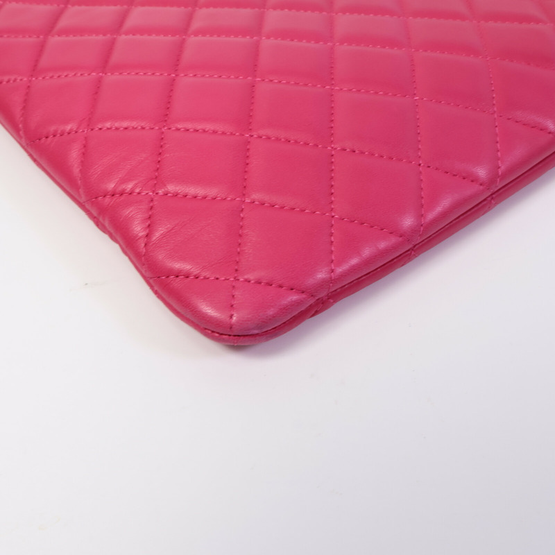 CHANEL 羊皮皮革Clutch手拿包-12