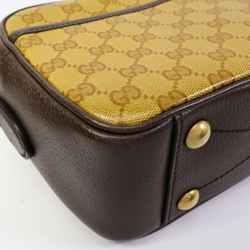 GUCCI 塗層帆布GUCCIxadidas GG Crystal肩背袋-13