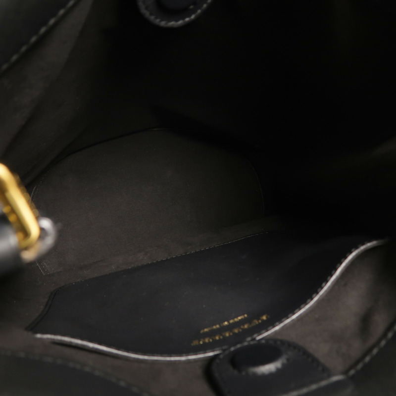 BURBERRY 牛皮皮革Prorsum Bucket Bag鏈帶手挽肩背兩用袋-4