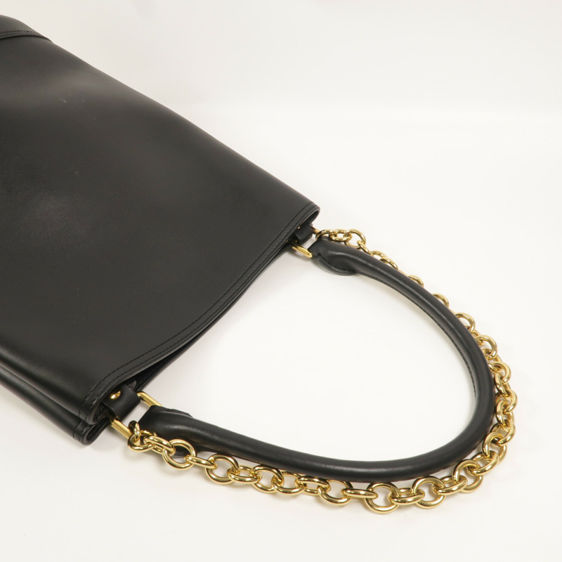 BURBERRY 牛皮皮革Prorsum Bucket Bag鏈帶手挽肩背兩用袋-7