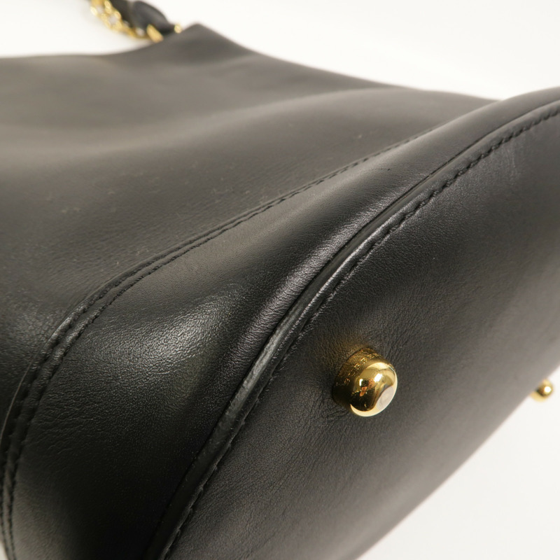 BURBERRY 牛皮皮革Prorsum Bucket Bag鏈帶手挽肩背兩用袋-13