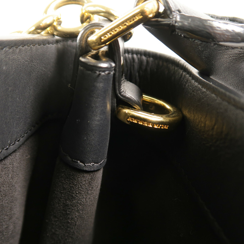 BURBERRY 牛皮皮革Prorsum Bucket Bag鏈帶手挽肩背兩用袋-15
