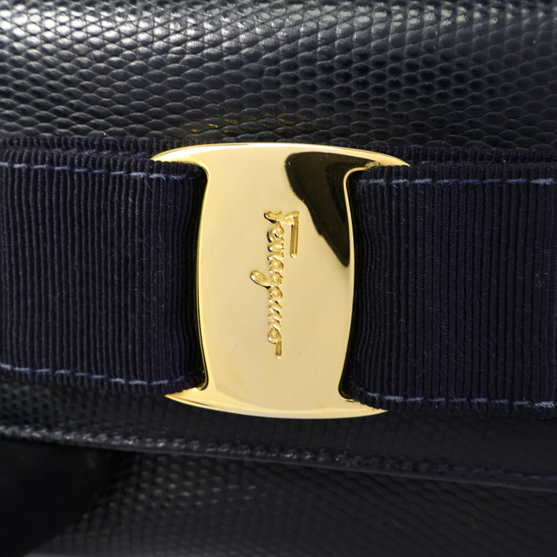 Salvatore Ferragamo 牛皮皮革Chain Shoulder Bag肩背袋-6