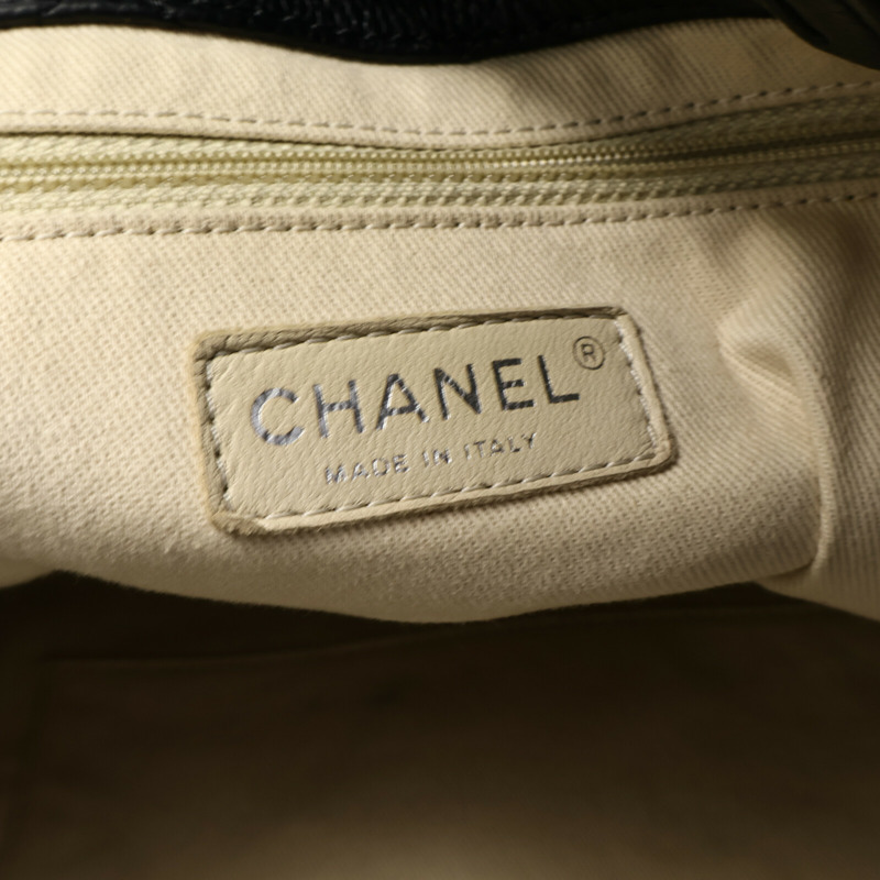 CHANEL 牛皮皮革CC Pocket Tote Bag手挽肩背兩用袋-5
