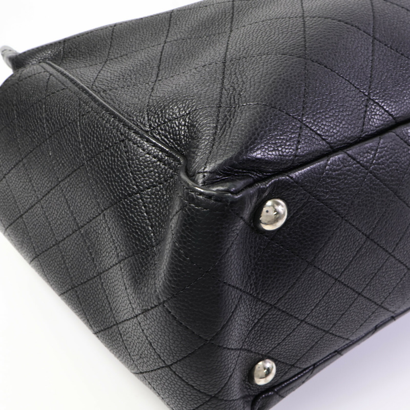 CHANEL 牛皮皮革CC Pocket Tote Bag手挽肩背兩用袋-10