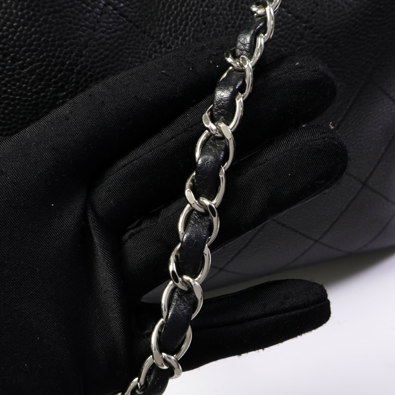 CHANEL 牛皮皮革CC Pocket Tote Bag手挽肩背兩用袋-13