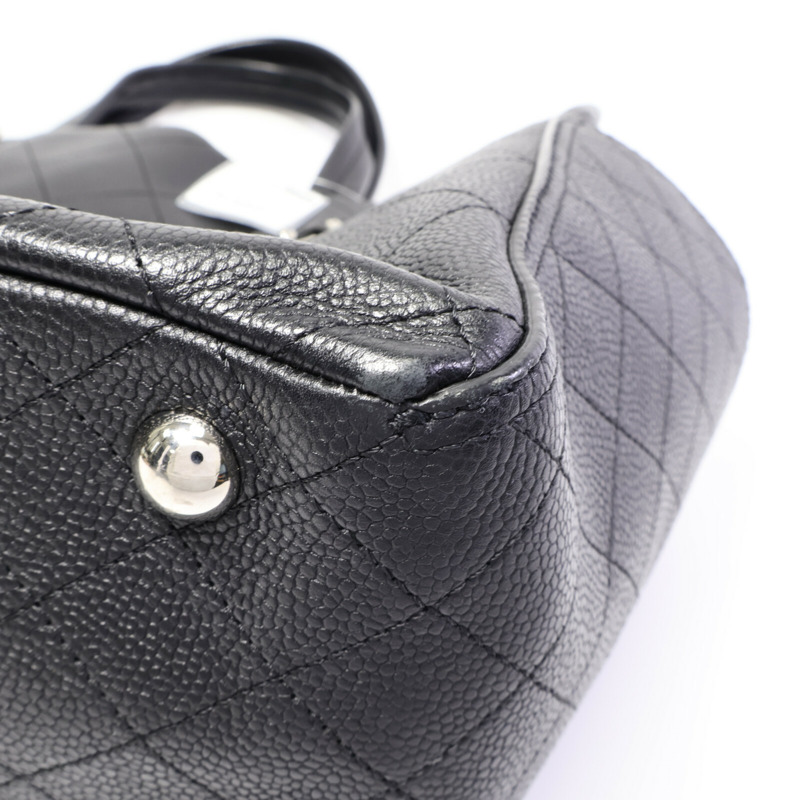 CHANEL 牛皮皮革CC Pocket Tote Bag手挽肩背兩用袋-15