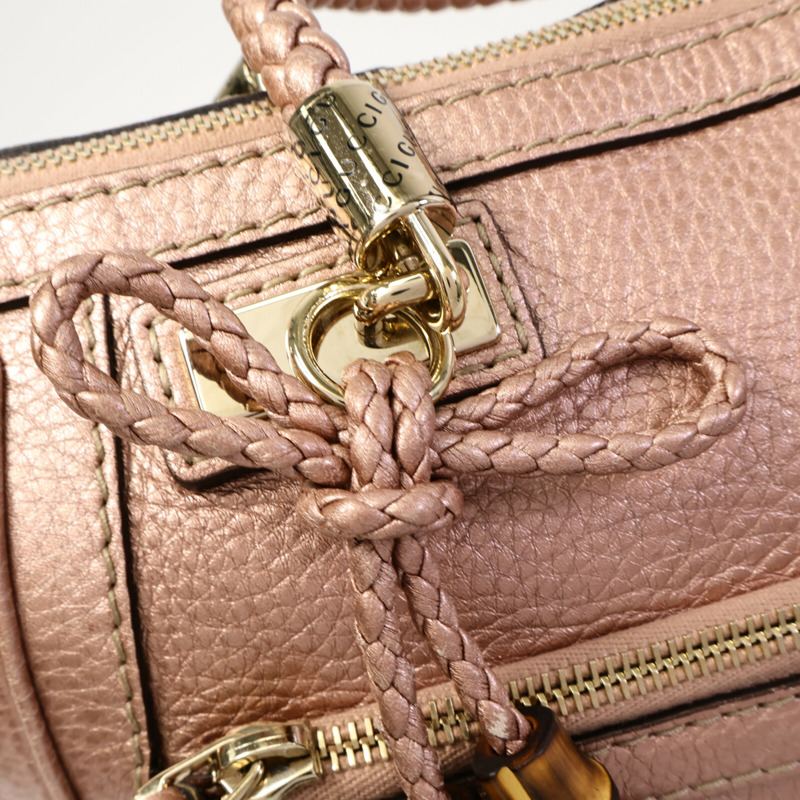 GUCCI 牛皮皮革2 Way Shoulder Bag手挽肩背兩用袋-6