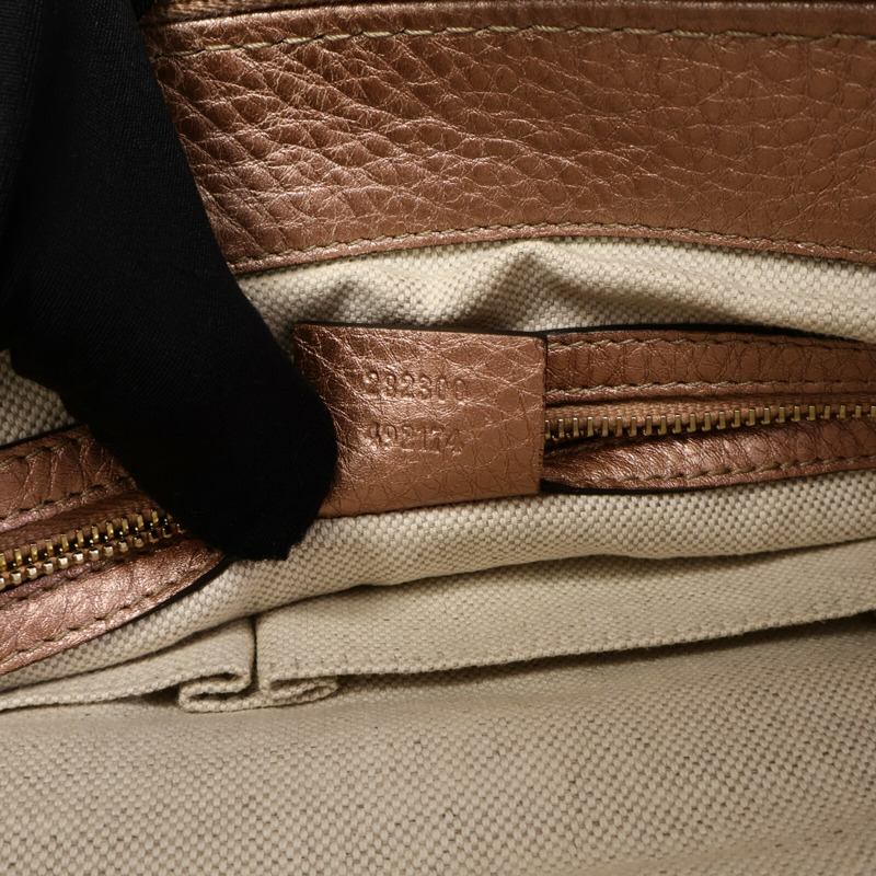 GUCCI 牛皮皮革2 Way Shoulder Bag手挽肩背兩用袋-7
