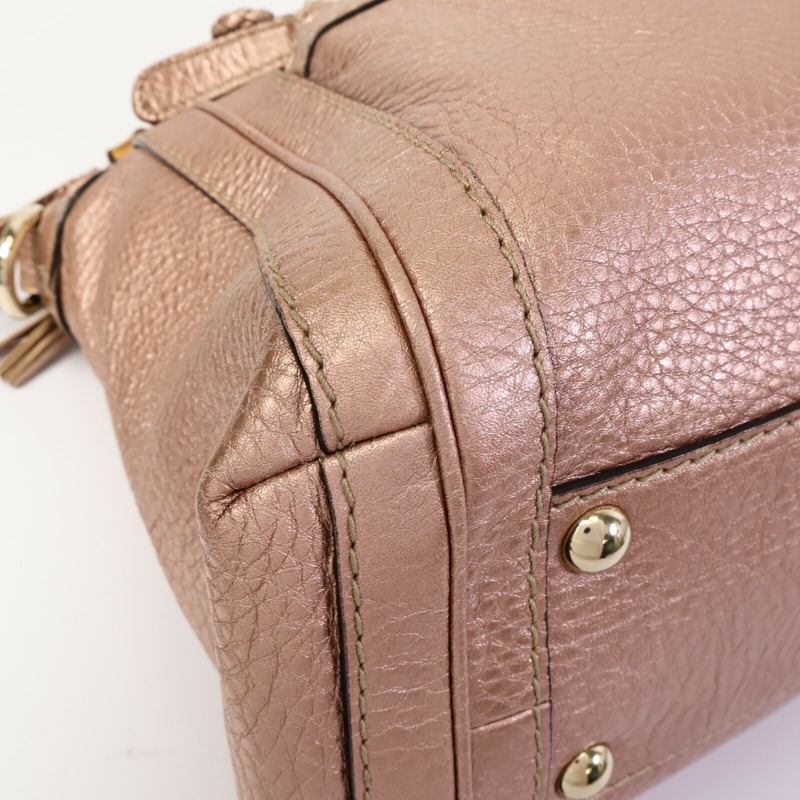 GUCCI 牛皮皮革2 Way Shoulder Bag手挽肩背兩用袋-11