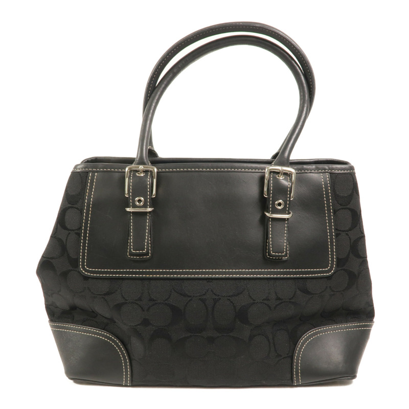 COACH 帆布Tote Bag手挽袋-1