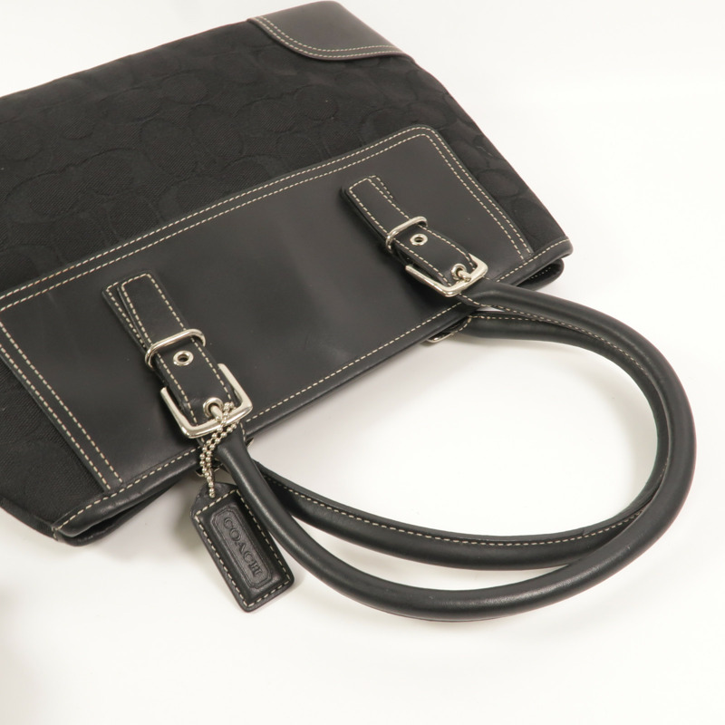 COACH 帆布Tote Bag手挽袋-6