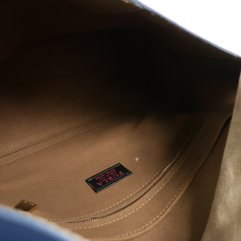 Furla 牛皮皮革Shoulder Bag手挽肩背兩用袋-4