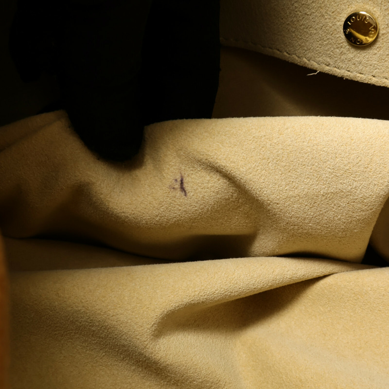 LOUIS VUITTON Monogram Galliera PM金扣肩背袋棕色-15