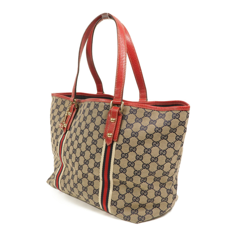 GUCCI 帆布Sherry Line肩背袋-2