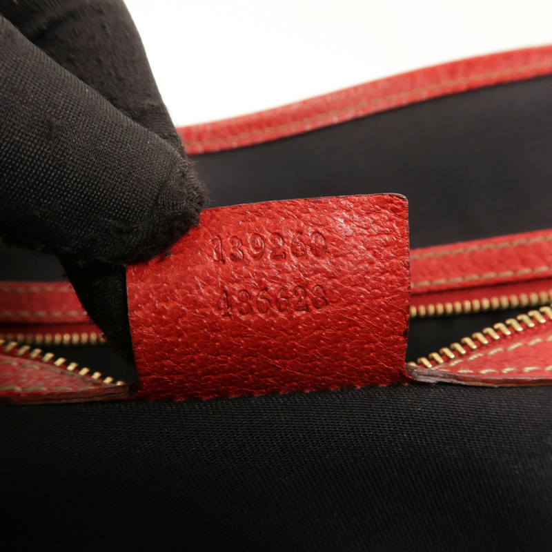 GUCCI 帆布Sherry Line肩背袋-6