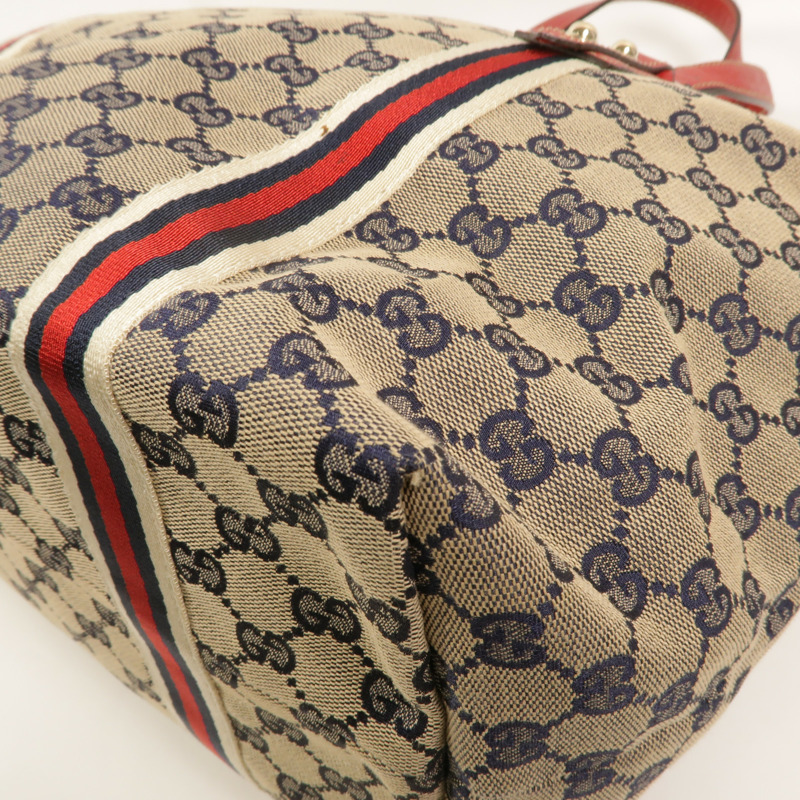 GUCCI 帆布Sherry Line肩背袋-8
