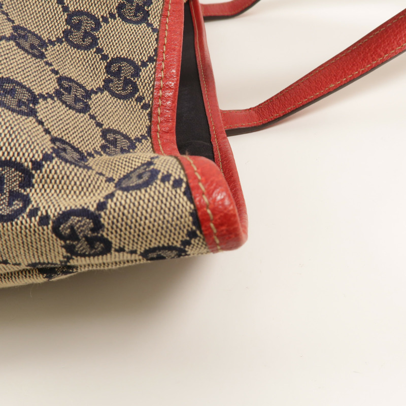 GUCCI 帆布Sherry Line肩背袋-13