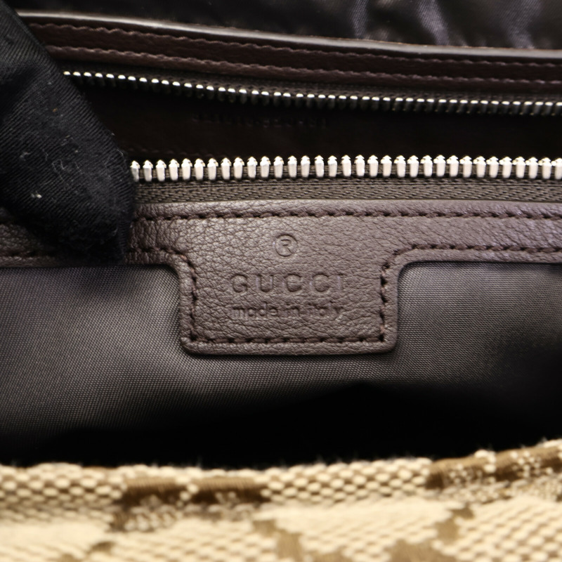 GUCCI 帆布GG Monogram Large Crossbody Bag肩背袋-5