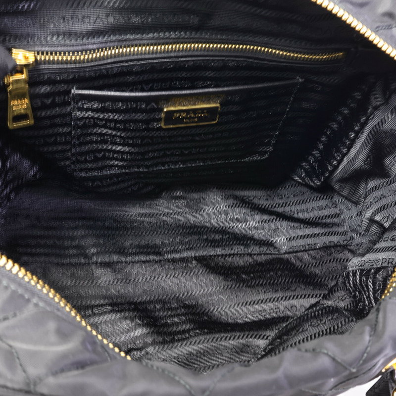 PRADA 尼龍Tessuto Impuntu肩背袋-4