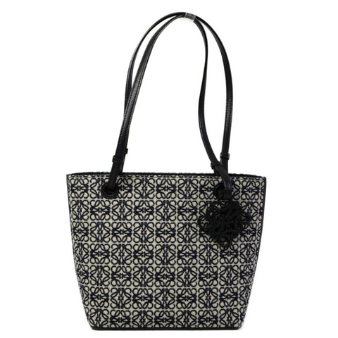 LOEWE 帆布Square Anagram Tote肩背袋
