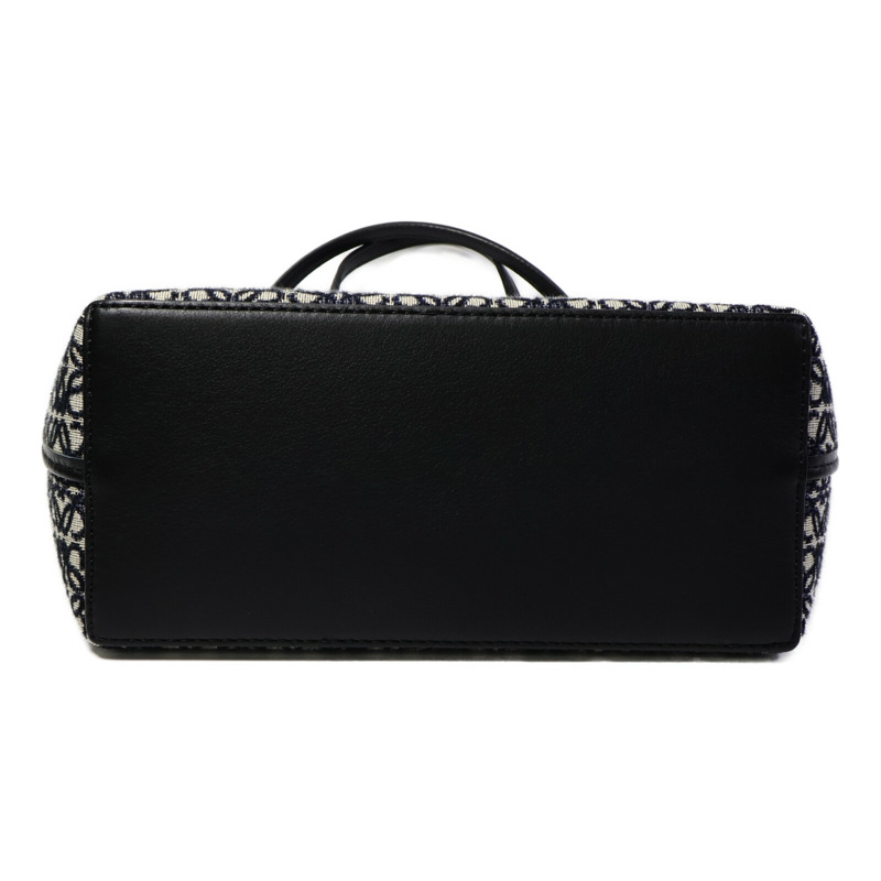 LOEWE 帆布Square Anagram Tote肩背袋-3