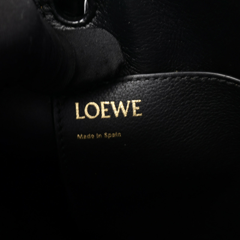 LOEWE 帆布Square Anagram Tote肩背袋-5