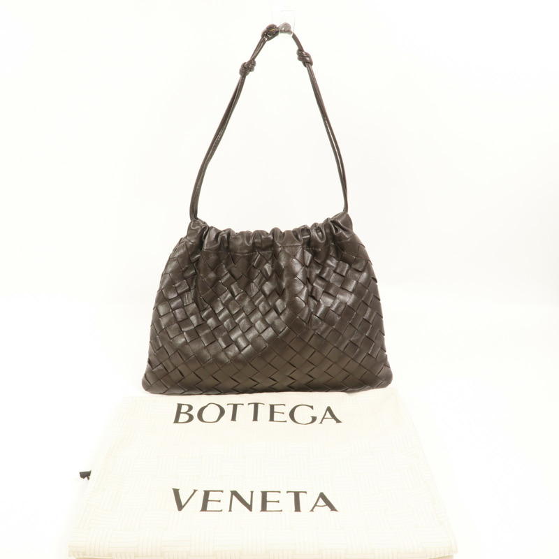 BOTTEGA VENETA 牛皮皮革Dustbag Medium肩背袋-9