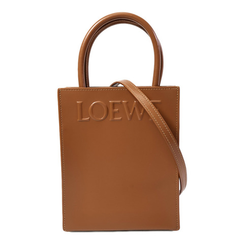 LOEWE 牛皮皮革Standard A5 Tote Bag手挽肩背兩用袋