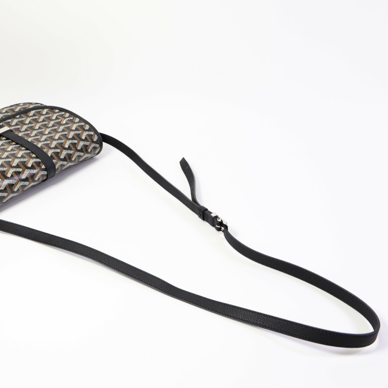 GOYARD 塗層帆布Belvedere PM肩背袋-5