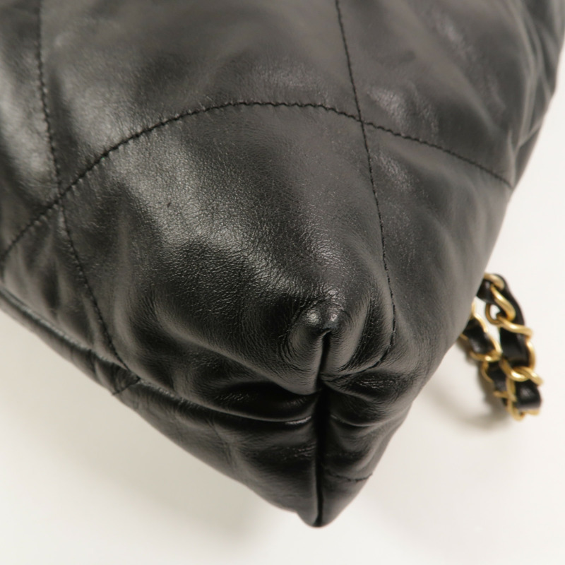 CHANEL 牛皮皮革Chanel 22 Backpack背包-9
