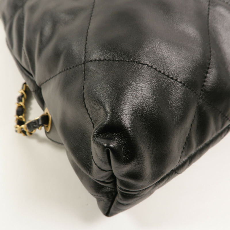 CHANEL 牛皮皮革Chanel 22 Backpack背包-10