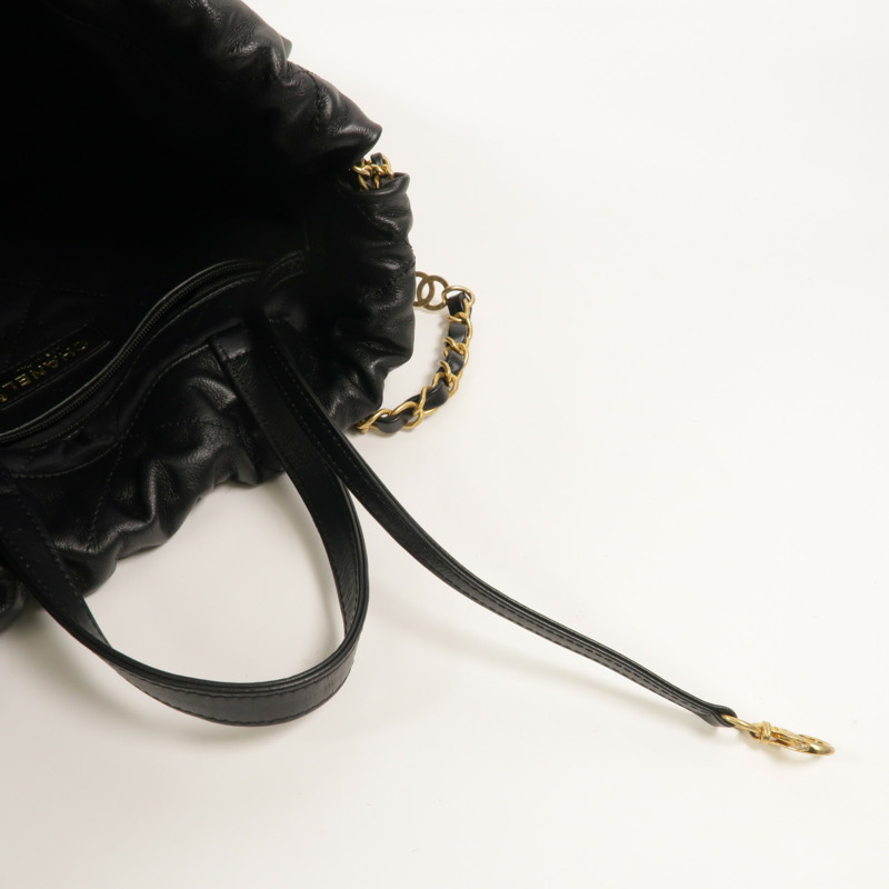 CHANEL 牛皮皮革Chanel 22 Backpack背包-16
