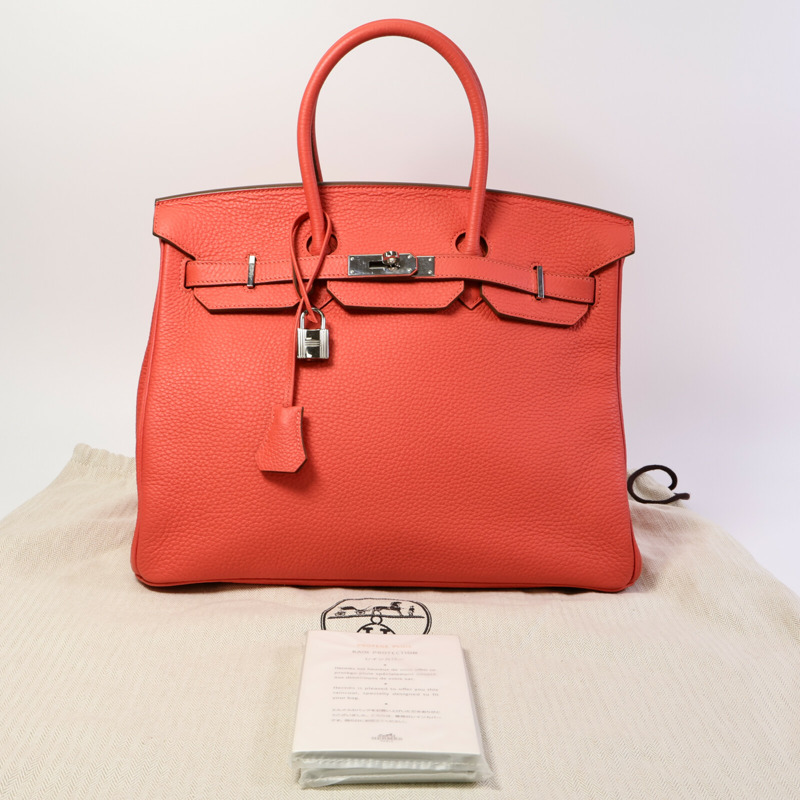 HERMES Togo皮革Birkin 35手挽袋-9