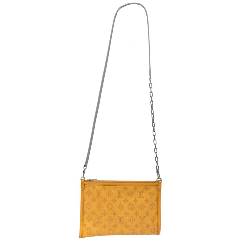 LOUIS VUITTON Flat 雙面 雙層 斜揹袋-2