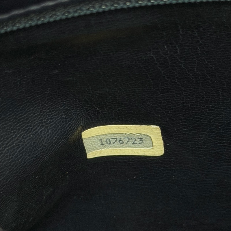 CHANEL 寶藍色中古菱格紋 TOTE BAG XC482-28