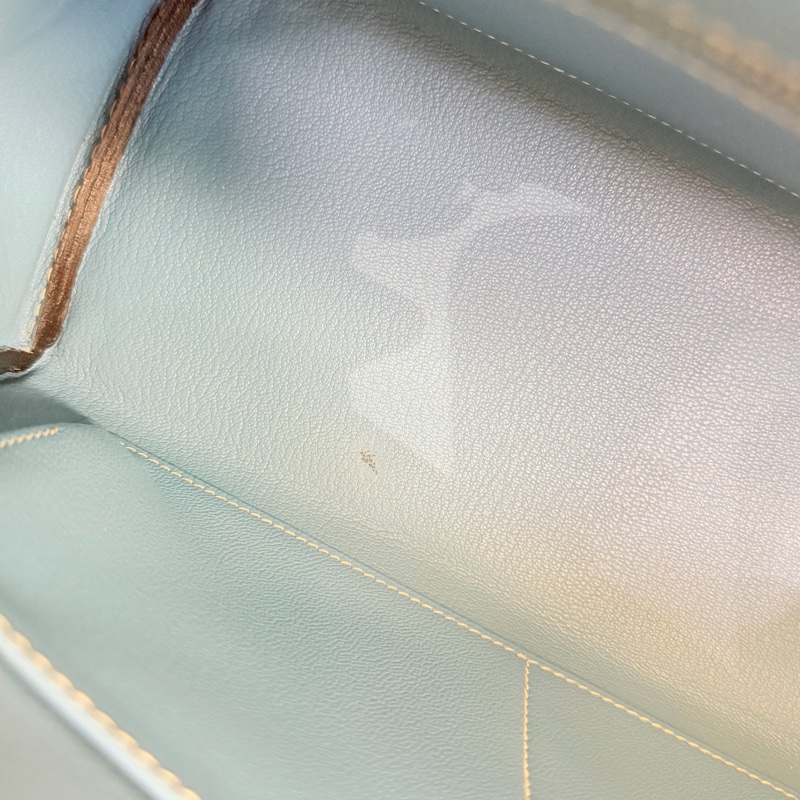 Hermes 75牛仔藍epsom Kelly28-12