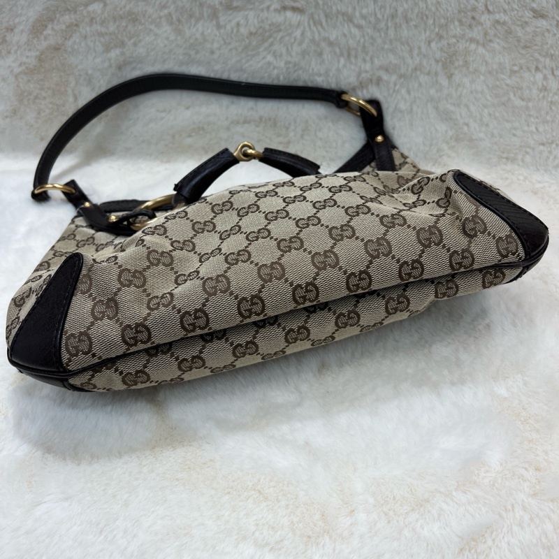 Gucci Horsebit 經典馬銜扣系列手提Hobo XC552-8
