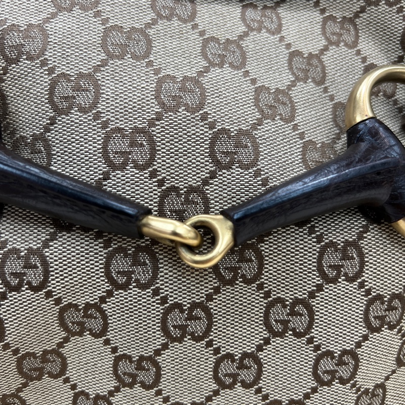 Gucci Horsebit 經典馬銜扣系列手提Hobo XC552-16