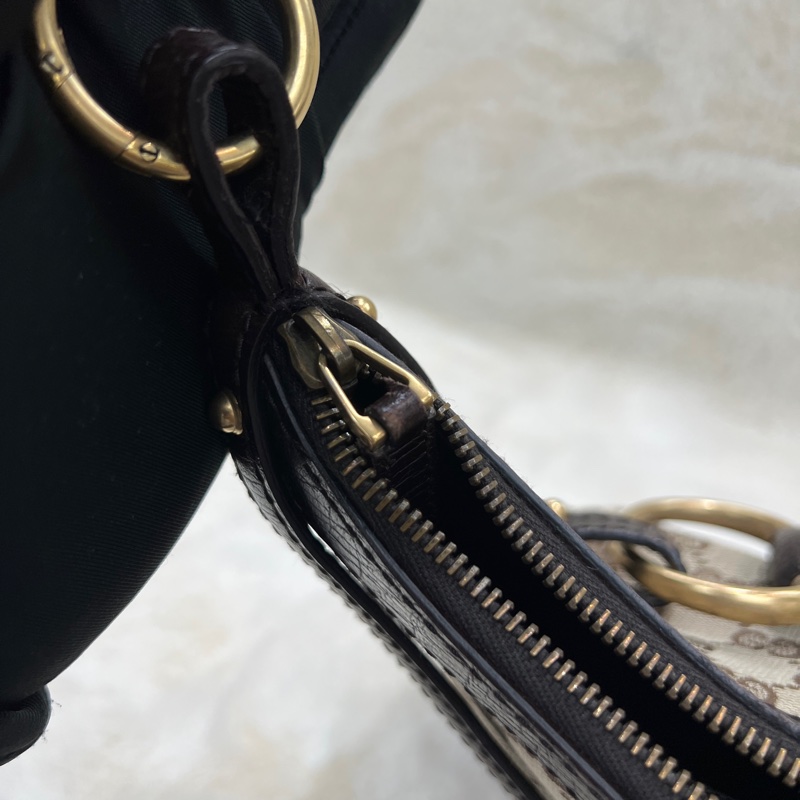 Gucci Horsebit 經典馬銜扣系列手提Hobo XC552-20