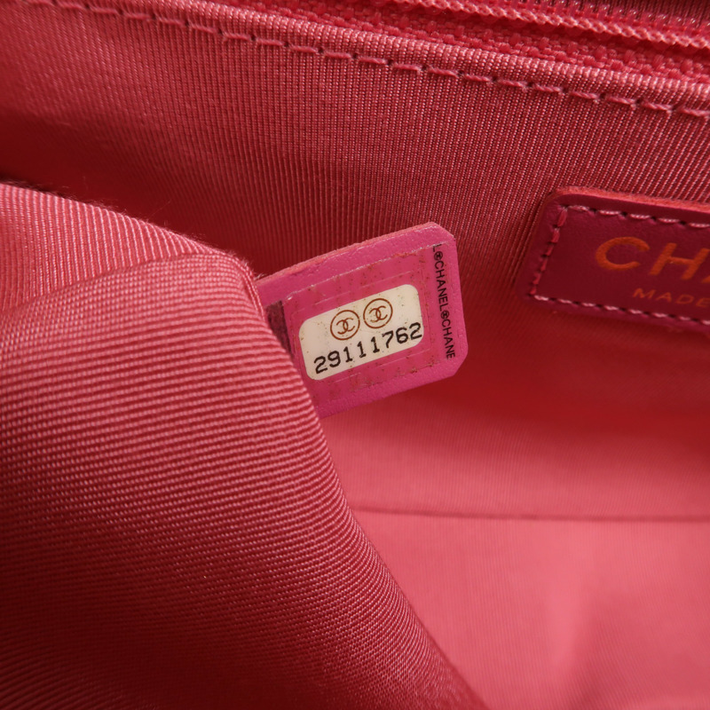 CHANEL 牛皮皮革In The Loop Medium Flap Bag鏈帶手挽肩背兩用袋-6